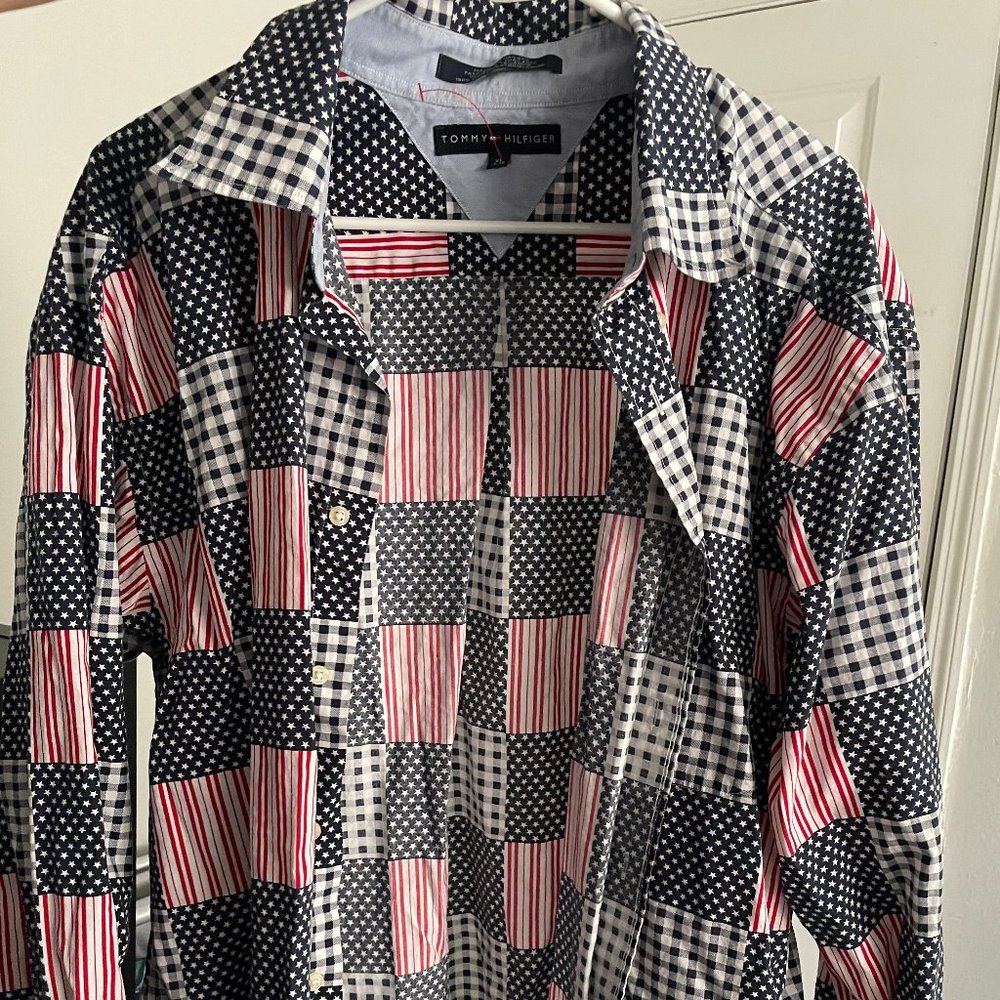 Vintage Tommy Hilfiger USA Buttondown